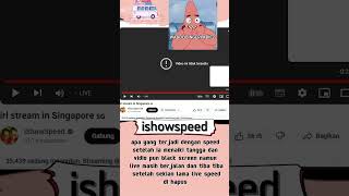 apa yang terjadi dengan speed saat live di singapure dan tiba tiba black screen terus di hapus [upl. by Assira9]