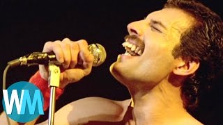 Top 10 Freddie Mercury Moments [upl. by Sladen]