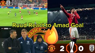 Amad Diallo 2 goals for Man United vs PAOK 🔥 [upl. by Orsay255]