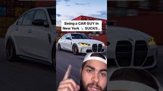 Worst Things About Being a Car Enthusiast in NYC cars car bmw newyork [upl. by Nabois]