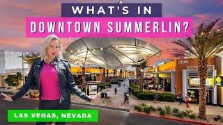 Downtown Summerlin  Guide to Shopping and Restaurants at Las Vegas Premier Outdoor Shopping Mall [upl. by Zolnay494]