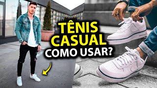 TÊNIS CASUAL MASCULINO 19 Ideias Diferentes para Usar e 9 Lojas para Comprar [upl. by Alohs283]