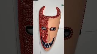 Bedazzling The Nightmare Before Christmas Masks halloween [upl. by Sayles223]