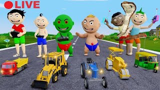 Jcb Wala Cartoon  Gadi Wala Cartoon  Pagal Beta  Desi Comedy Video  Cs Bisht Vines [upl. by Anitan]