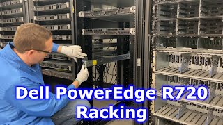 Dell PowerEdge R720  How To Rack a Server  Data Center Racking  Sliding Rails  Rackmount Server [upl. by Ongineb706]