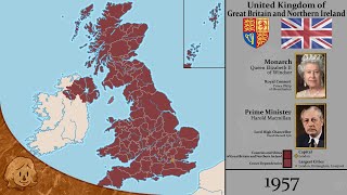 History of Great Britain amp the UK Every Year [upl. by Yreffoeg950]