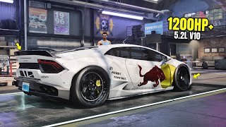 Need for Speed Heat Gameplay  1200HP MAD MIKE LAMBORGHINI HURACAN Customization  Drift Build [upl. by Ydnas]