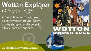 Come to WottonunderEdge on the Wotton Explorer service from Thornbury [upl. by Routh]