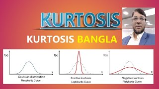 Kurtosis  How to calculate kurtosis  Platykurtic Mesokurtic Leptokurtic  Aksadur  Bangla [upl. by Carolee]