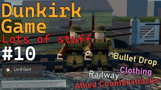 Lots of Stuff  Roblox Dunkirk Game Devlog 10  Round updates bullet drop map details [upl. by Vatsug]