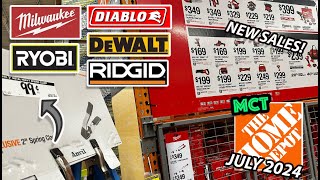 Brand NEW Tool Sales at HOME DEPOT [upl. by Ynavoeg478]