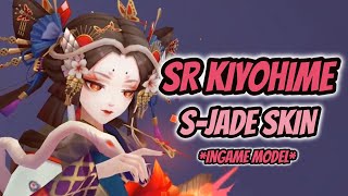 ONMYOJI SR KIYOHIME SJADE SKIN INGAME MODEL amp SKILL PRESENTATION [upl. by Dona]