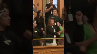 Maori MPs stage Haka dance protest in New Zealand parliament to oppose controversial bill [upl. by Aivil375]