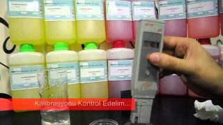 pH Metre Kalibrasyonu  AD100wmv [upl. by Ayoted]