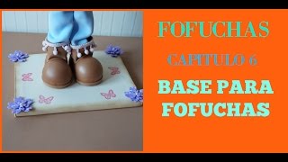 Curso de fofuchas 6 Cómo hacer la base para nuestra fofucha [upl. by Maje]