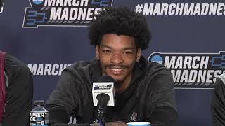 Texas Southern players speak before the NCAA Tournament First Four marchmadness [upl. by Enid]