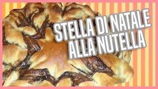 Stella di Natale di pan brioche alla Nutella [upl. by Nnaassilem]