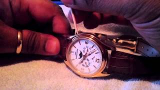 Setting a Patek Philippe 5146 Annual Calendar [upl. by Ahserkal]