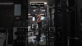 Overhead Press progress [upl. by Mackenie]