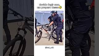 técnica avançada🤣 pmerj ciclismo mtb [upl. by Tevlev]