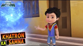 Magical Powers  Vir The Robot Boy  196  Hindi Cartoons For Kids  WowKidz Action [upl. by Amalbena]