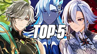 TOP 5 DES MEILLEURS PERSONNAGES DPS  Genshin Impact [upl. by Genesia]