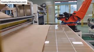 Solar glass production line fully automatic smart glass processing factory [upl. by Yirinec]