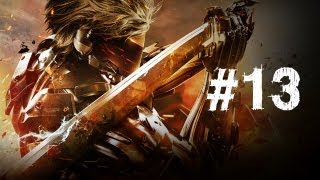 Metal Gear Rising Revengeance Gameplay Walkthrough Part 13  Hostile Takeover  Mission 5 [upl. by Notlrak]