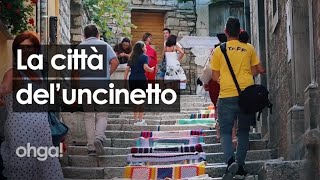 Tutta la magia di Trivento in Molise la città delluncinetto che accoglie artisti da tutto il mondo [upl. by Anagrom]