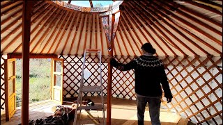 Yurt ep 2  Living on Agricultural Land [upl. by Alamac]