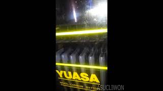 nickel cadmium accu Yuasa brand equalizing charge nickel cadmium [upl. by Maiga]