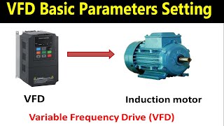 VFD Basic Parameters Setting  VFD Inverter Setting  VFD Drive Setting Explain [upl. by Alva262]