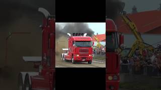 V24 Detroit Diesel Pulling Truck Mario Racicot truck diesel automobile asttq racing [upl. by Tibbetts]