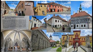 Třebíč historic town in Moravia UNESCO World Heritage site in Czech Republic [upl. by Llehsram]