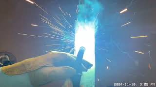 Mig Down Hand Welding [upl. by Suiramed]