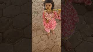 thara paisa thari gadi viralreels song love remix cutebaby [upl. by Aleit]