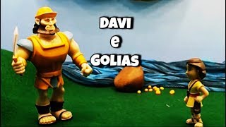 Davi e Golias 1 Samuel 17 [upl. by Quiteri]