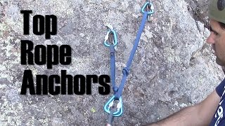 Rock Climbing Anchors Creating a Bolted Top Rope Anchor  Smart Rock Climbing [upl. by Liggett]