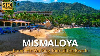 Puerto Vallarta Mismaloya Beach full Walking Tour with a bit of history too 14122021 [upl. by Nylknarf]