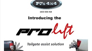 PROLIFT tailgate assist by PJs 4x4 [upl. by Aerdnna]