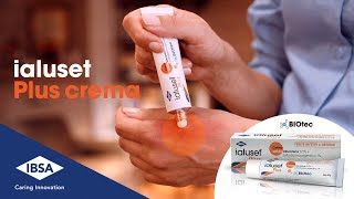 ialuset Plus Crema In caso di ferite infette e ustioni [upl. by Niro]