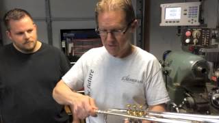 Inserting and extracting Stomvi Flex Trumpet Mouthpieces [upl. by Barayon]