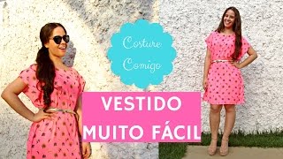 O vestido de verão mais fácil que existe Costura para iniciantes  Ellen Borges [upl. by Chloras]