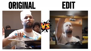 Original vs Phonk  Ding dong eat it up🗣️🔥 [upl. by Kiryt]