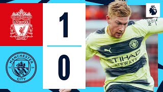 HIGHLIGHTS  CITY SUFFER FIRST LOSS OF THE SEASON  Liverpool 10 Man City  Premier League [upl. by Aihtnis]