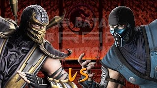 Scorpion vs SubZero Épicas Batallas de Rap del Frikismo  Keyblade [upl. by Giffer882]