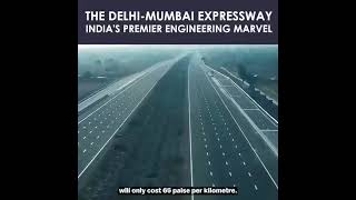 DelhiMumbai ExpresswayIndias premier engineering marvelnitingadkari delhimumbaiexpresswayupdate [upl. by Resay]