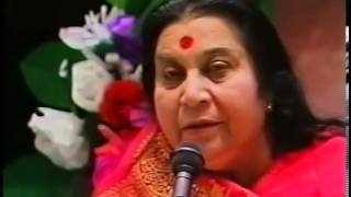 Sahaja Yoga  Shri Paramchaitanya Puja 1989 Shri Mataji Nirmala Devi [upl. by Kraul]