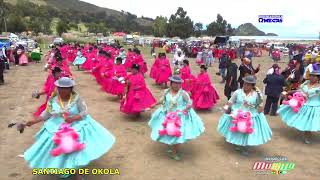 Fraternidad Morenada Poderosa Lago Sagrado de Sisasani Santiago de Okola  Prov Camacho 2024 [upl. by Einwahs]