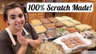 Making 26 Deliciously Easy Freezer Meals From Scratch In an Afternoon [upl. by Laforge988]